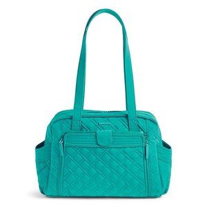 Vera Bradley Turquoise Sea Stroll Around Baby Bag